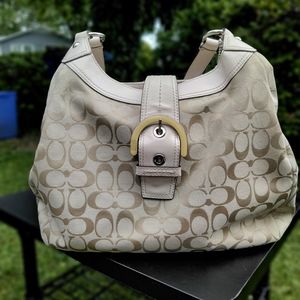 Vintage Coach F17403 Signature Soho handbag